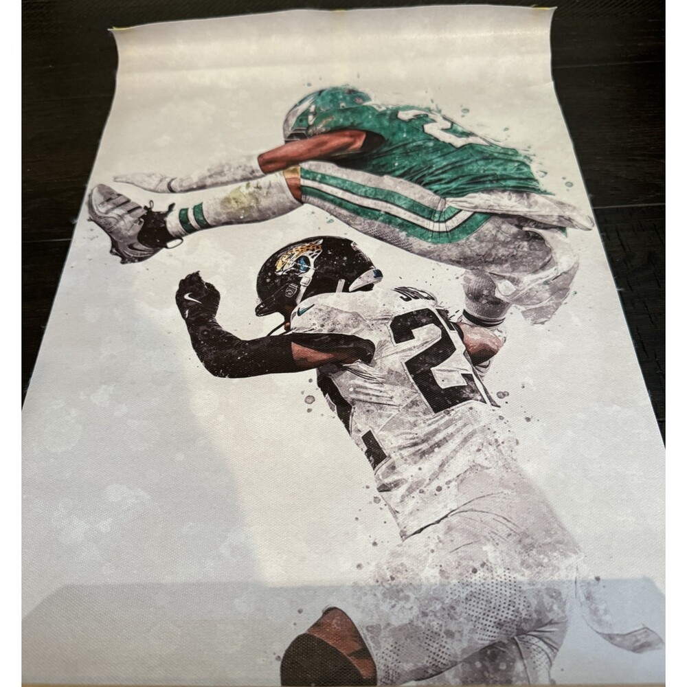 New NFL Football Canvas Print 12" x 18"